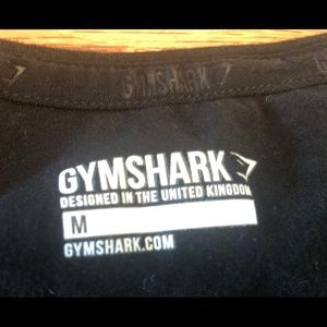 Tops - Black Gymshark t shirt Tops - Black Gymshark t shirt